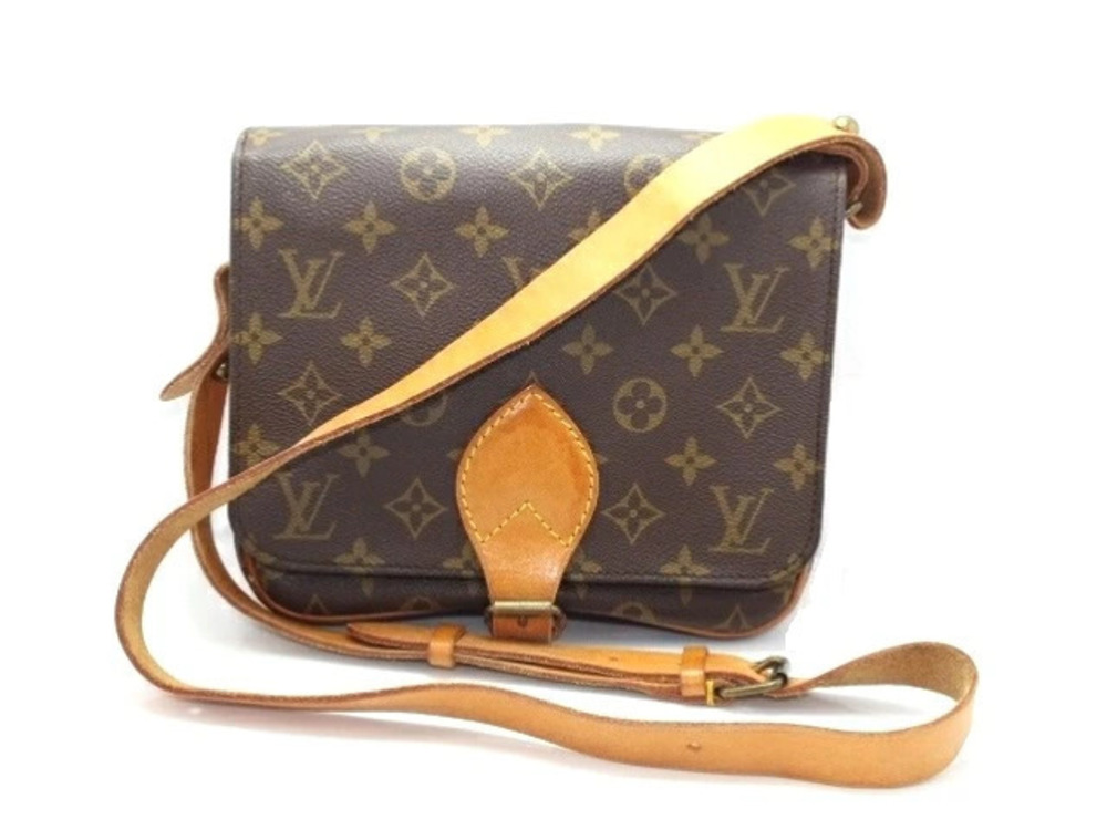 LOUIS VUITTON Cartouchiere Shoulder Bag Monogram